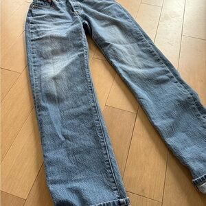 Levi's 501 curve love Light Blue Women's Straight-Leg Jeans